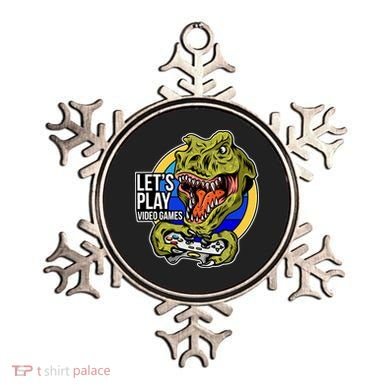 Lets Play Video Games T Rex Ornament