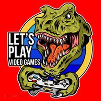 Lets Play Video Games T Rex Santa Hat thumb 1