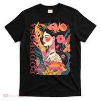 Latina Poderosa Vintage Retro Floral T-Shirt thumb 0