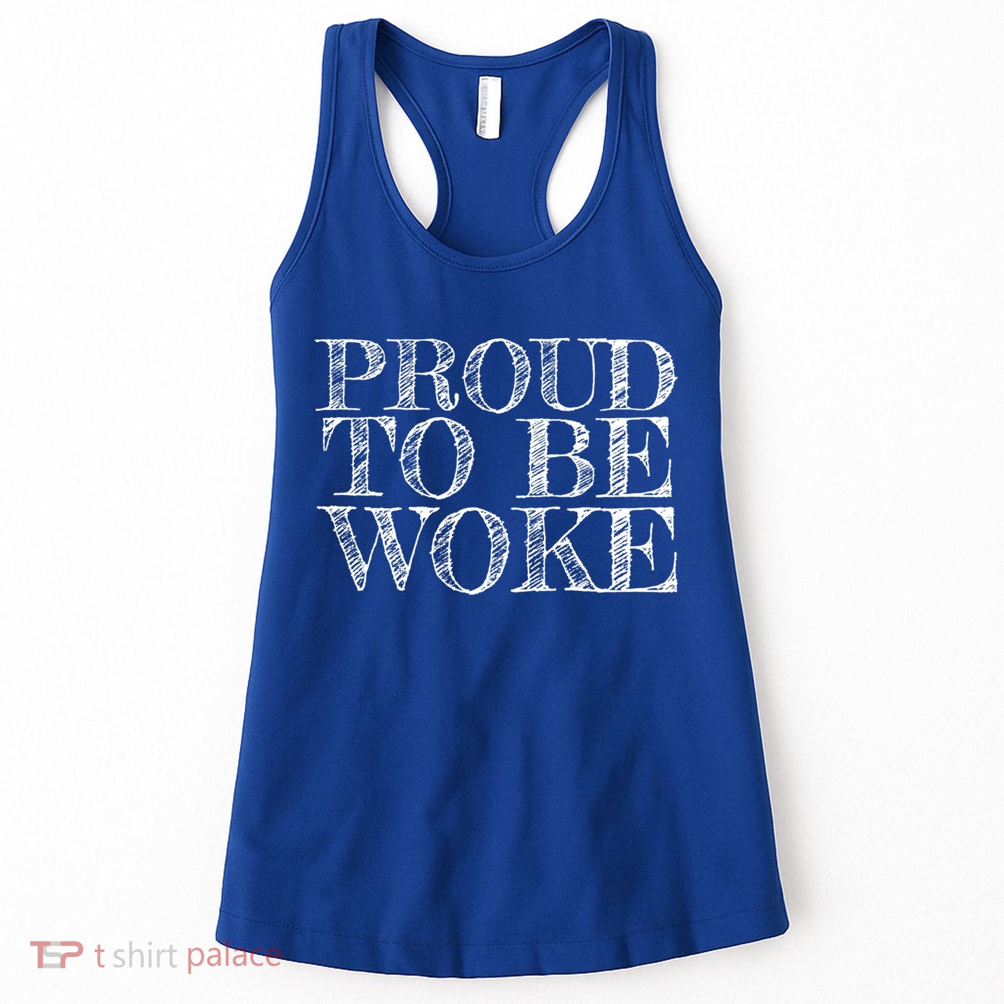 Leftist Politically Well Informed Socialist Proud To Be Woke Gift Women's Tank Top
