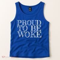 Leftist Politically Well Informed Socialist Proud To Be Woke Gift Tank Top thumb 2
