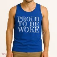 Leftist Politically Well Informed Socialist Proud To Be Woke Gift Tank Top thumb 3