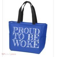 Leftist Politically Well Informed Socialist Proud To Be Woke Gift Tote Bag thumb 3