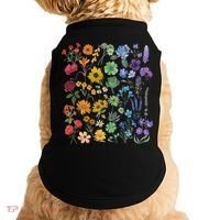 Lgbt Pride Wildflowers Pride Month Doggie Tank thumb 0