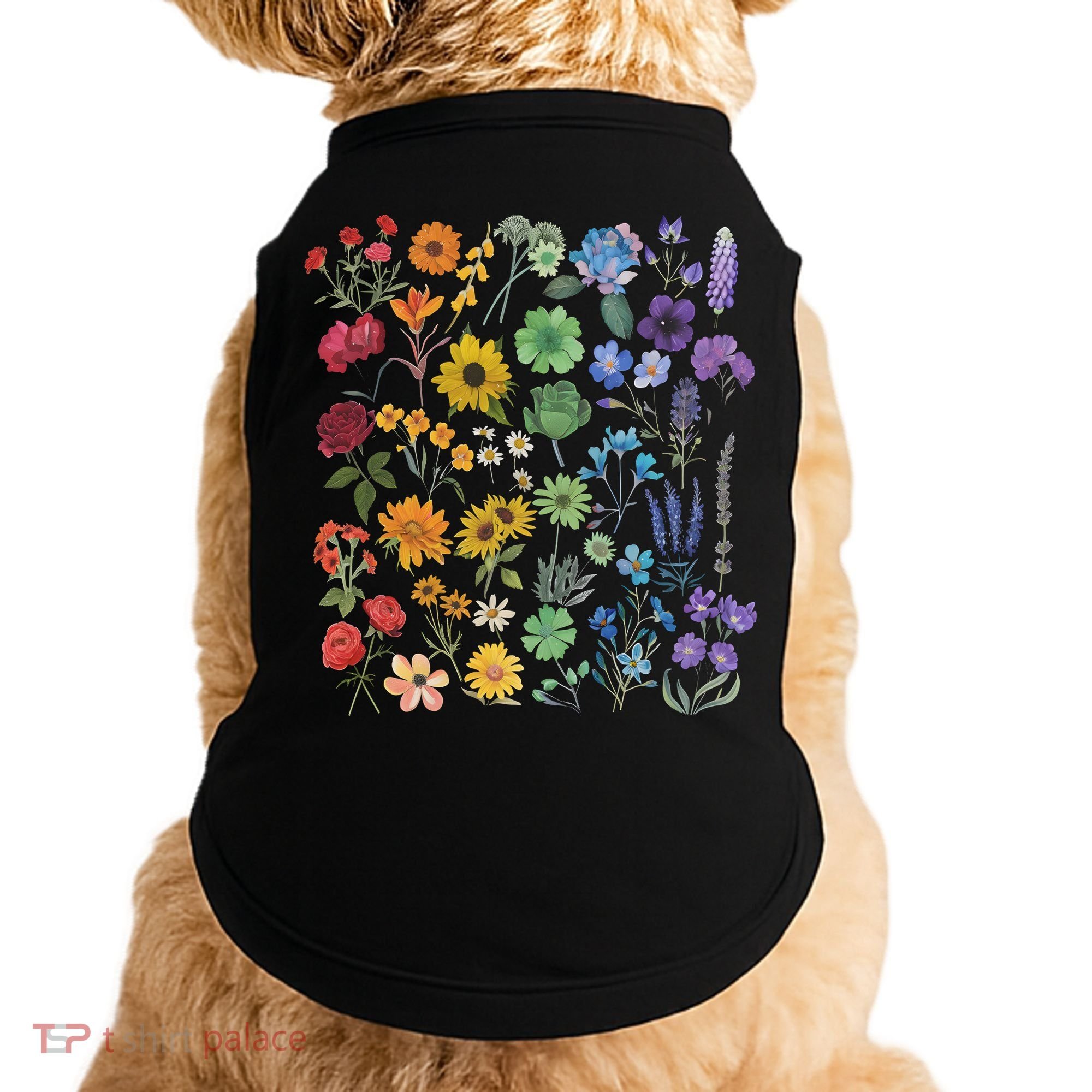Lgbt Pride Wildflowers Pride Month Doggie Tank