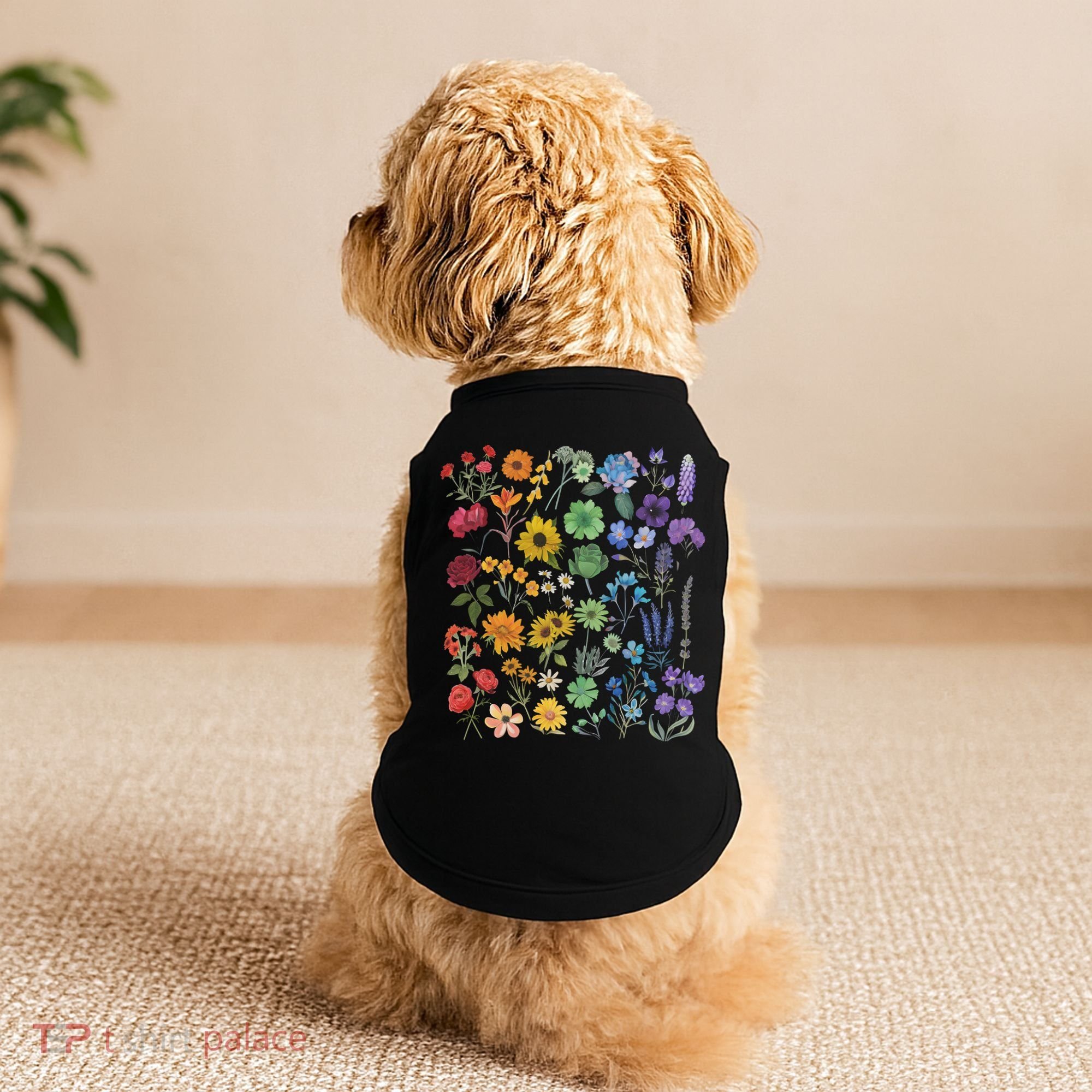 Lgbt Pride Wildflowers Pride Month Doggie Tank
