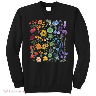 Lgbt Pride Wildflowers Pride Month Sweatshirt