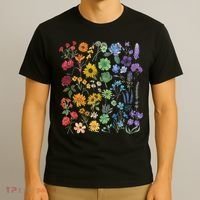Lgbt Pride Wildflowers Pride Month T-Shirt thumb 3