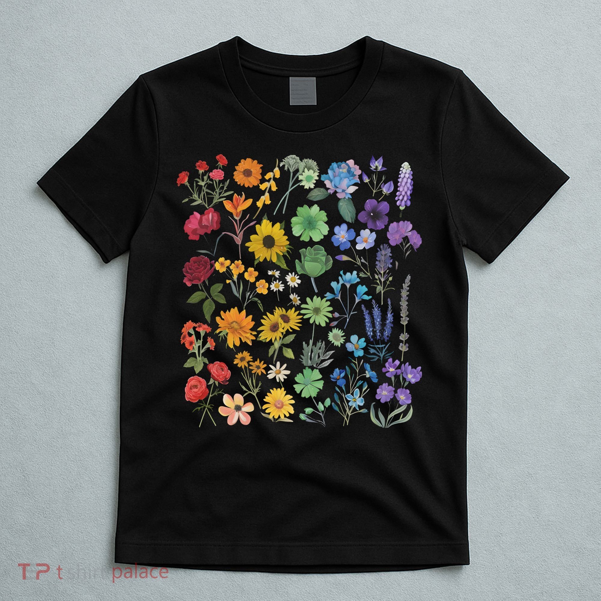 Lgbt Pride Wildflowers Pride Month T-Shirt