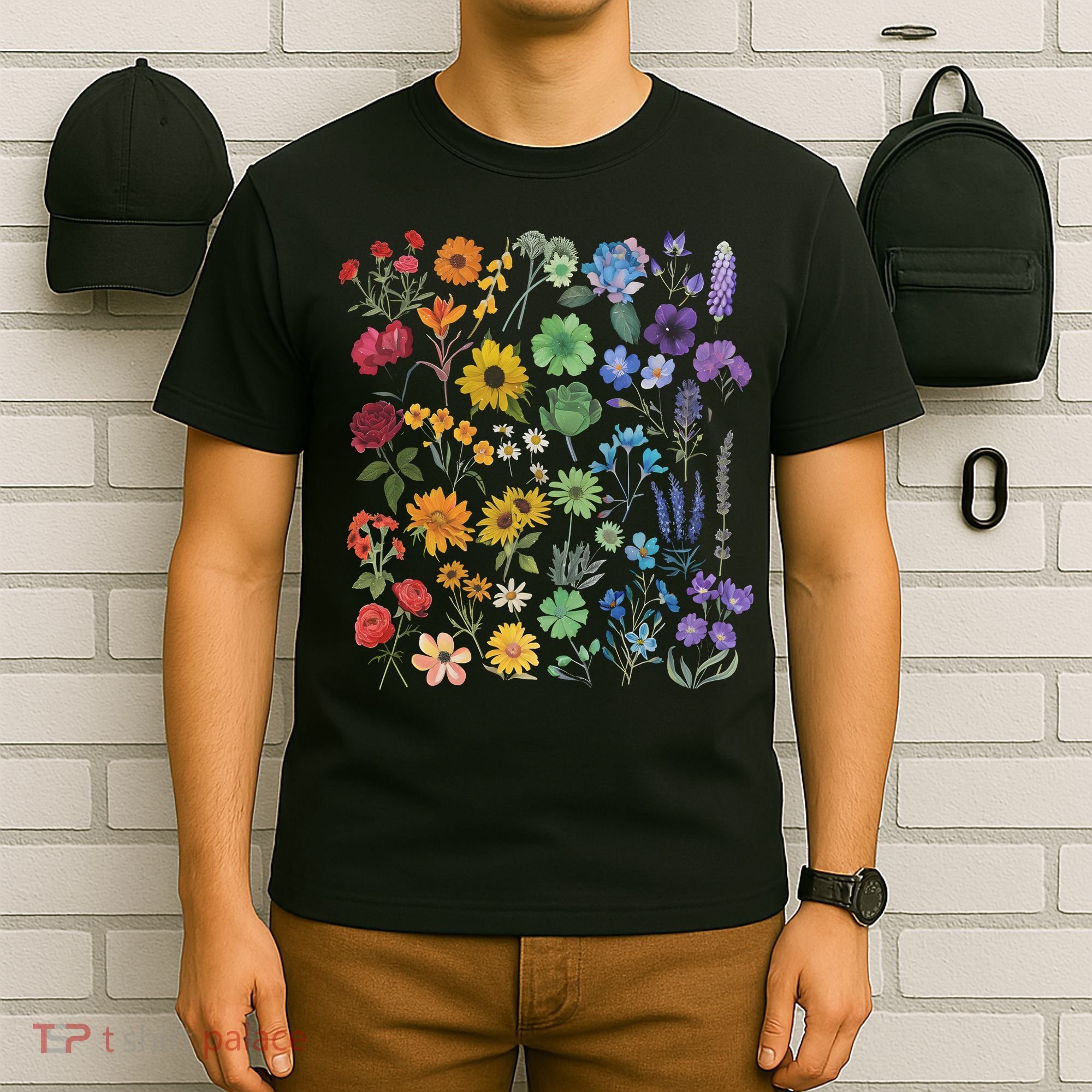 Lgbt Pride Wildflowers Pride Month T-Shirt