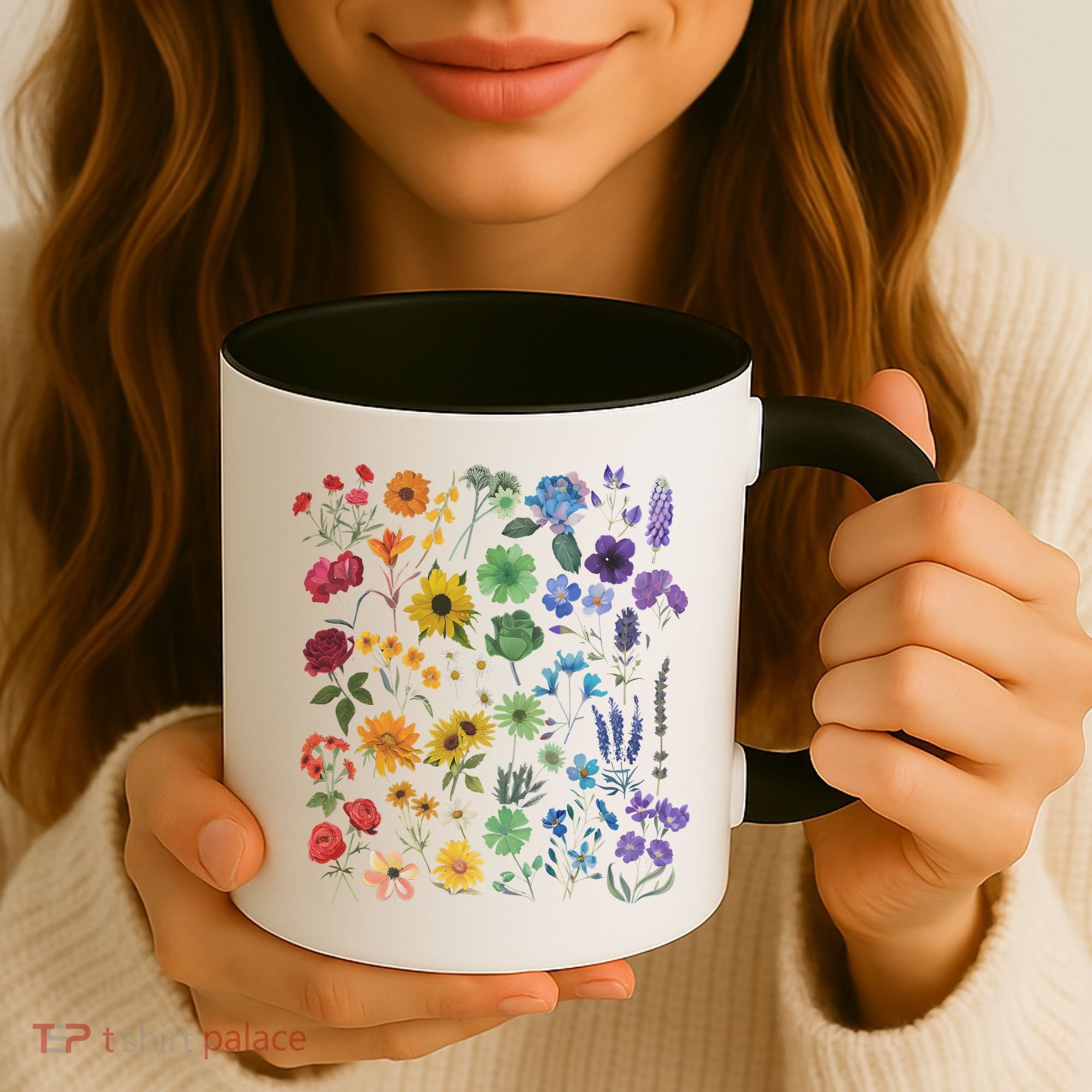 Lgbt Pride Wildflowers Pride Month Coffee Mug