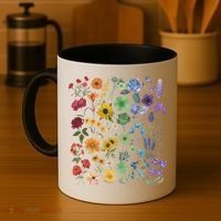 Lgbt Pride Wildflowers Pride Month Coffee Mug thumb 4