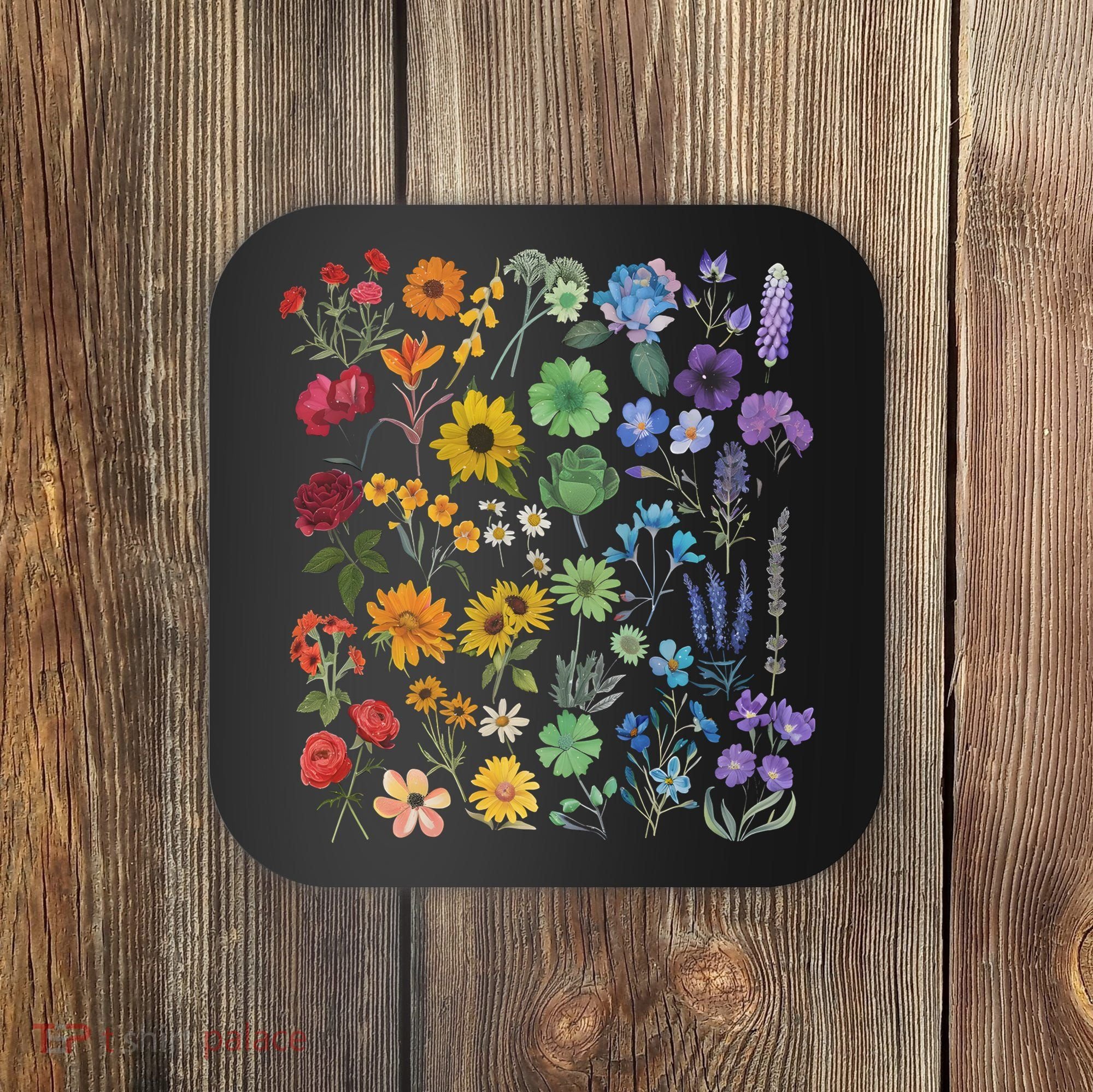 Lgbt Pride Wildflowers Pride Month Coaster