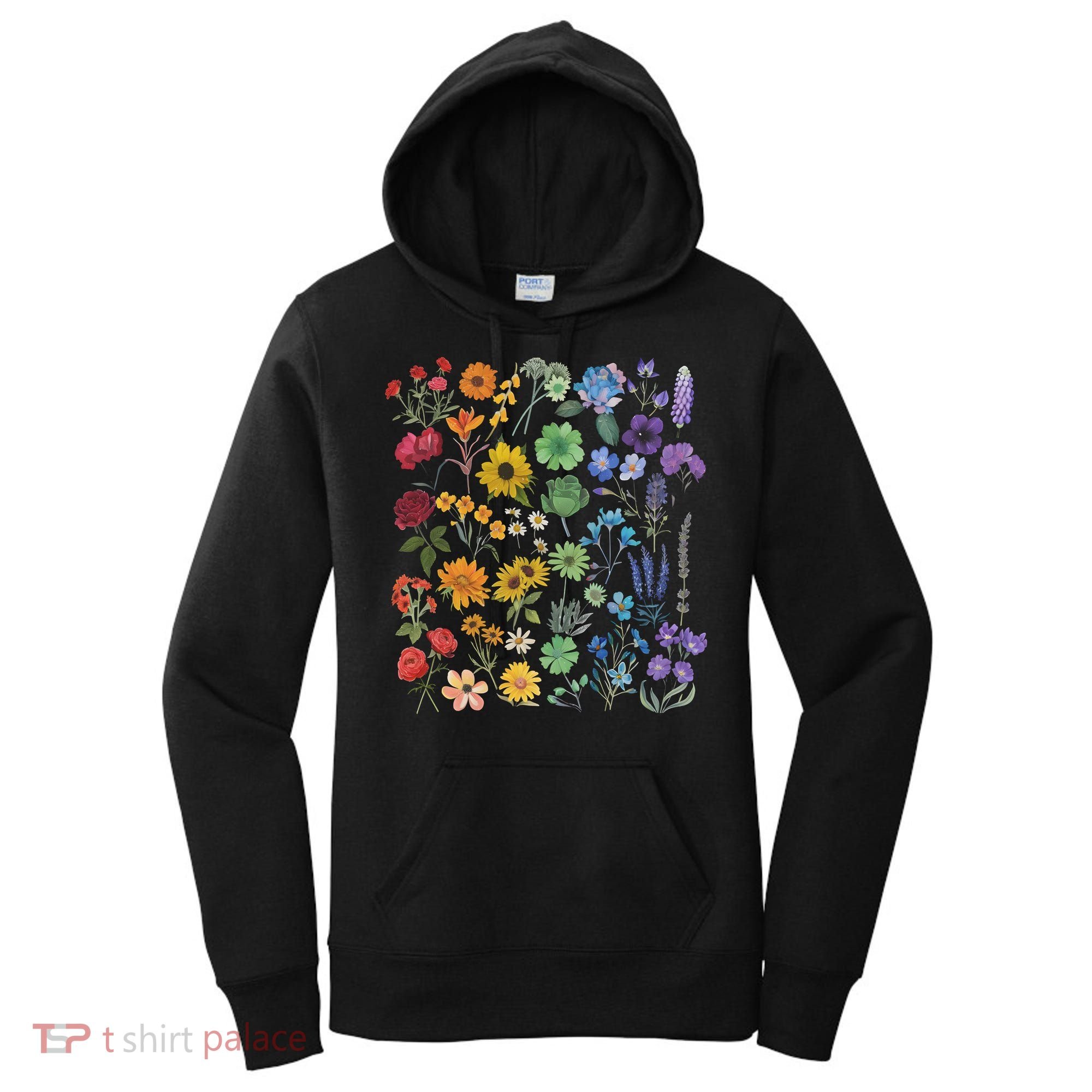 Lgbt Pride Wildflowers Pride Month Women's Hoodie