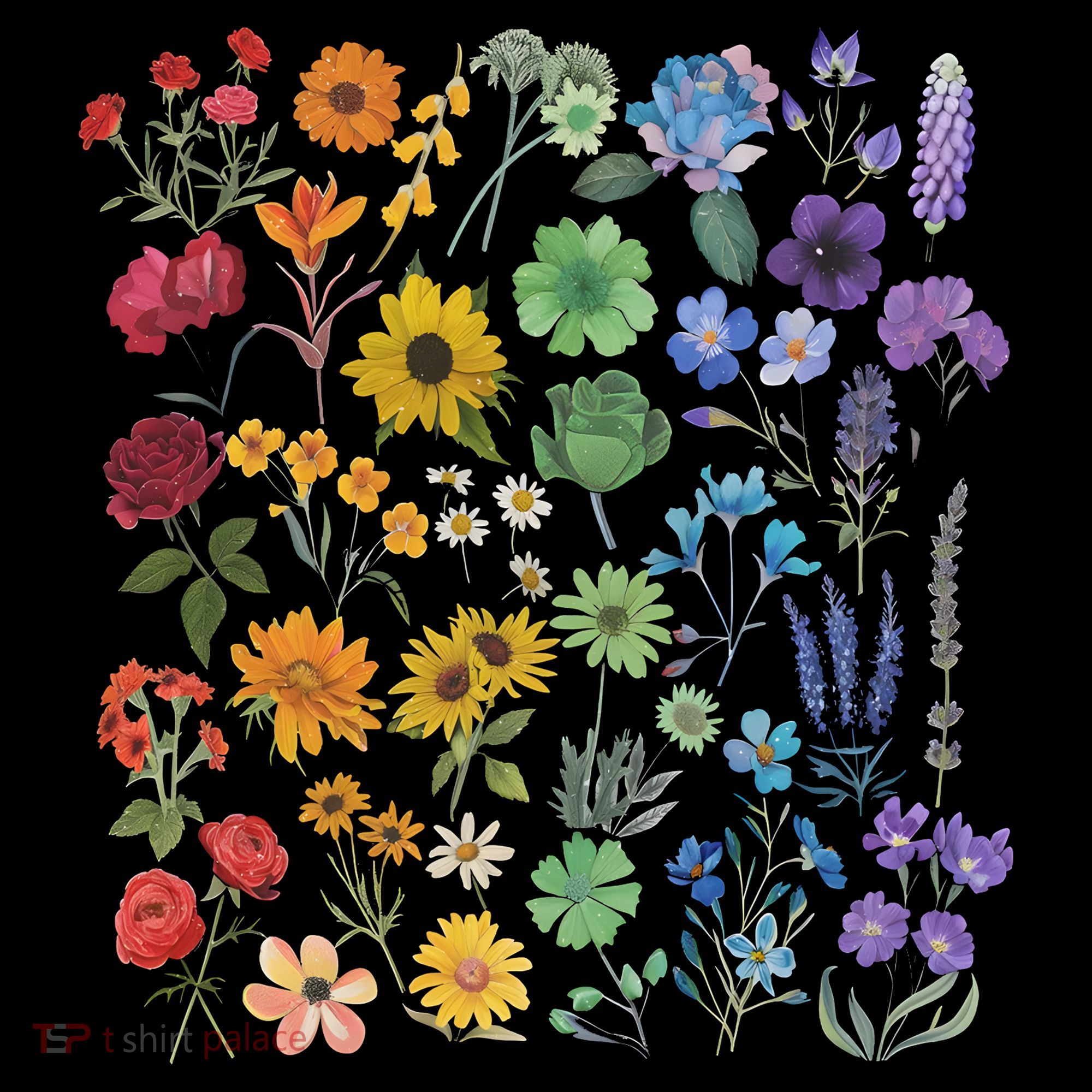 Lgbt Pride Wildflowers Pride Month Women's Tank Top