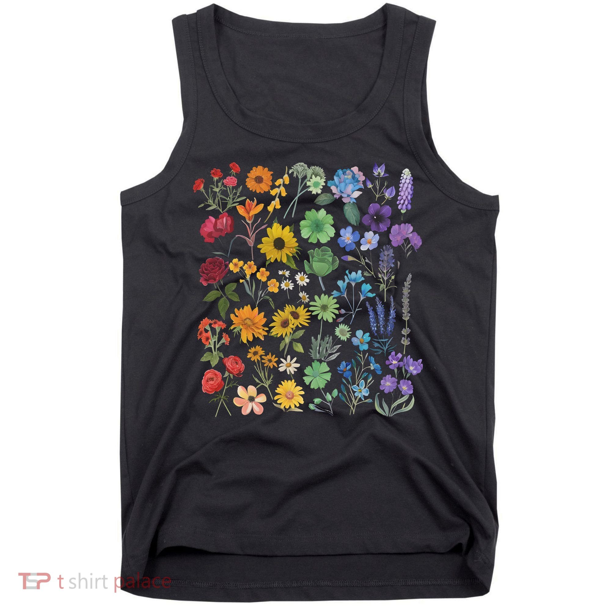 Lgbt Pride Wildflowers Pride Month Tank Top
