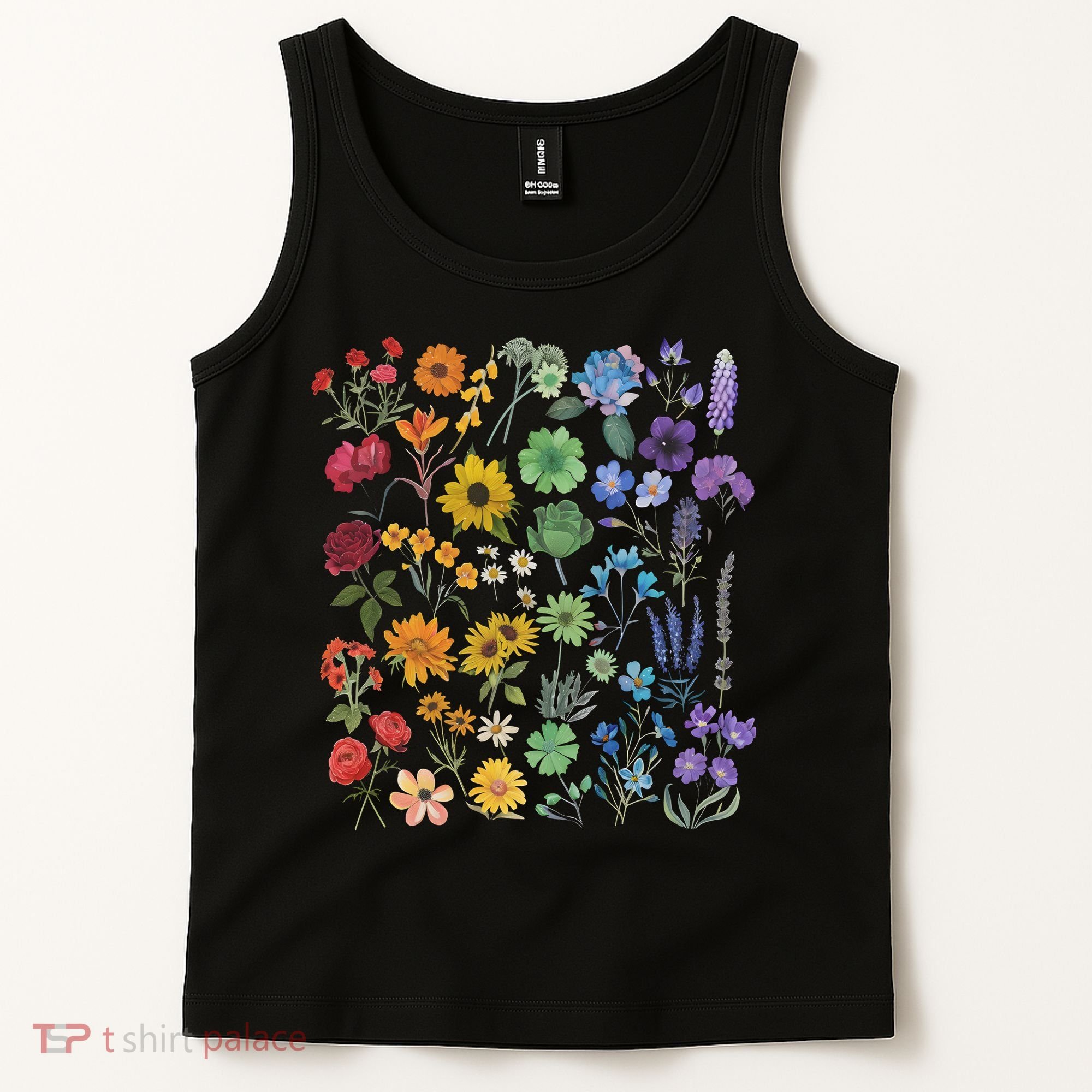Lgbt Pride Wildflowers Pride Month Tank Top