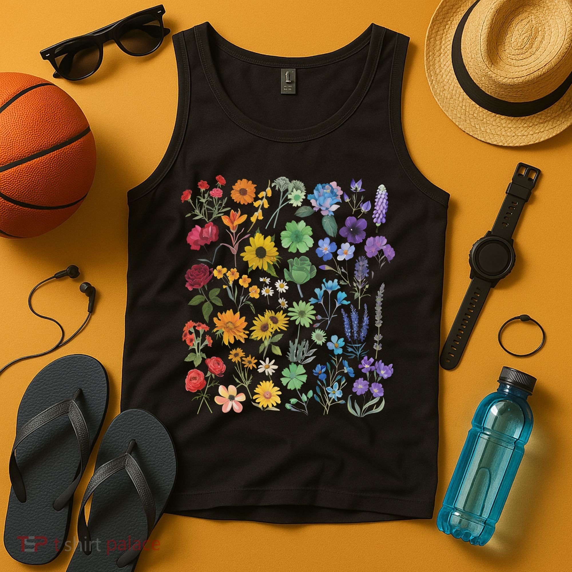 Lgbt Pride Wildflowers Pride Month Tank Top