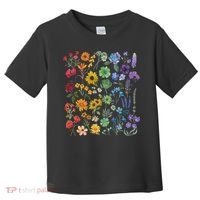 Lgbt Pride Wildflowers Pride Month Toddler T-Shirt thumb 0