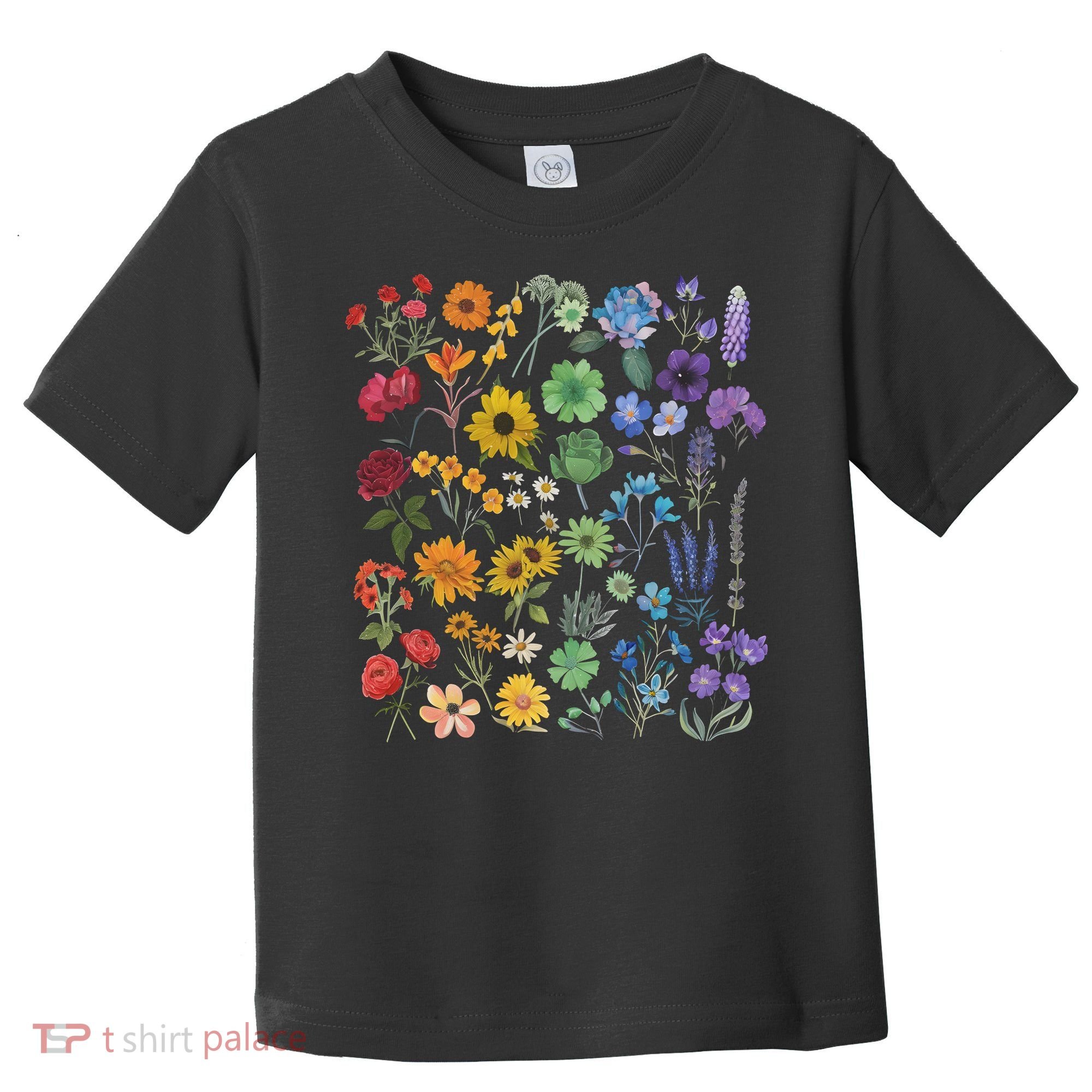 Lgbt Pride Wildflowers Pride Month Toddler T-Shirt