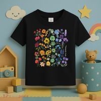 Lgbt Pride Wildflowers Pride Month Toddler T-Shirt thumb 3