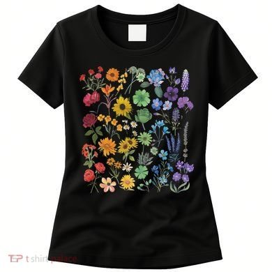 Lgbt Pride Wildflowers Pride Month Women's T-Shirt