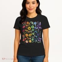 Lgbt Pride Wildflowers Pride Month Women's T-Shirt thumb 4