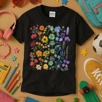 Lgbt Pride Wildflowers Pride Month Kids T-Shirt thumb 3