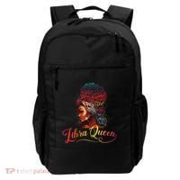 Libra Queen Afro Women September October Melanin Birthday Backpack thumb 0