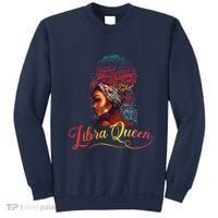 Libra Queen Afro Women September October Melanin Birthday Sweatshirt thumb 0