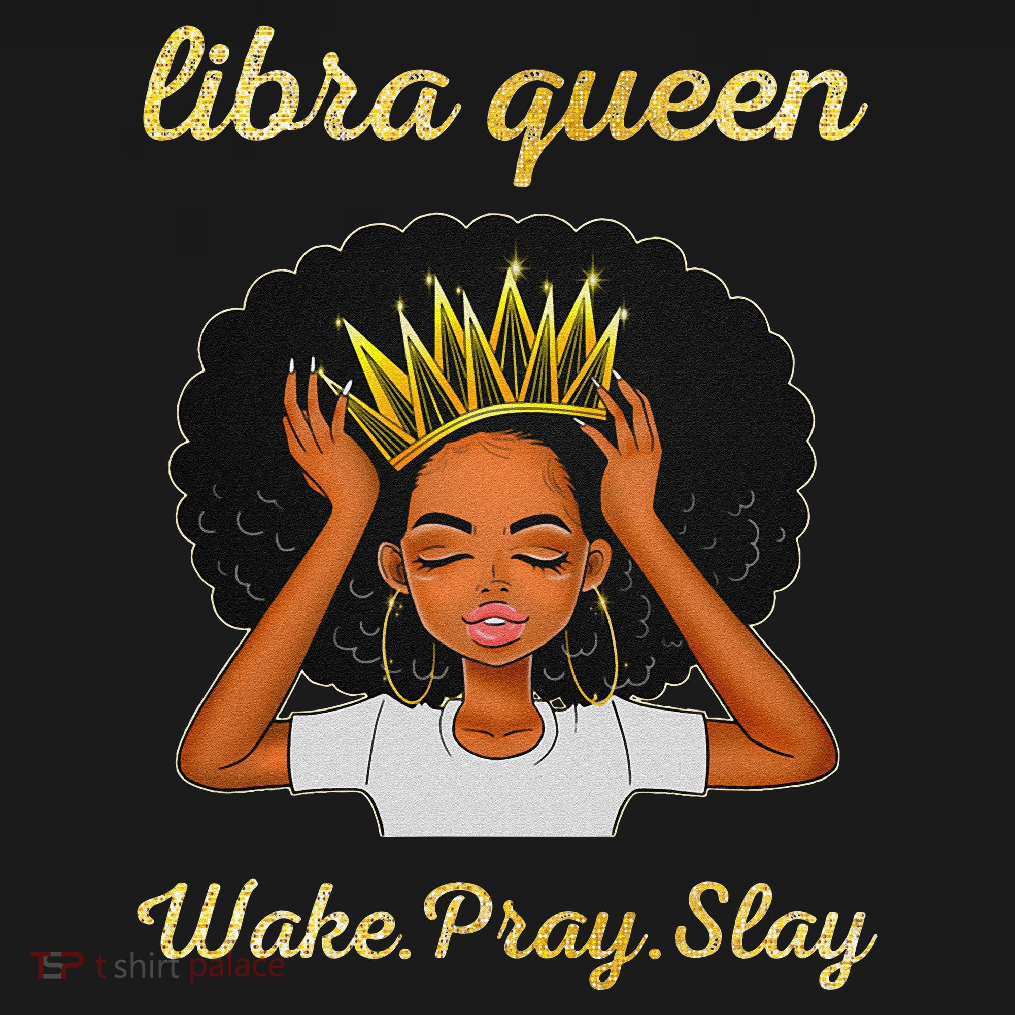 Libra Queens Black Queen September October Birthday Polo