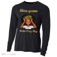 Libra Queens Black Queen September October Birthday Cooling Performance Long Sleeve Crew thumb 0