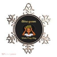 Libra Queens Black Queen September October Birthday Ornament thumb 0