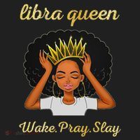 Libra Queens Black Queen September October Birthday Hat thumb 2