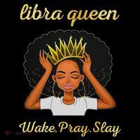 Libra Queens Black Queen September October Birthday Women's T-Shirt thumb 6
