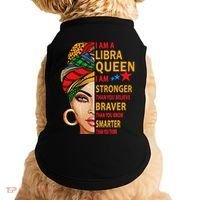 Libra Queen I Am Stronger Birthday Gift For Libra Zodiac Doggie Tank thumb 0