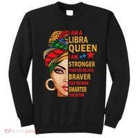 Libra Queen I Am Stronger Birthday Gift For Libra Zodiac Sweatshirt thumb 0