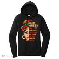 Libra Queen I Am Stronger Birthday Gift For Libra Zodiac Women's Hoodie thumb 0