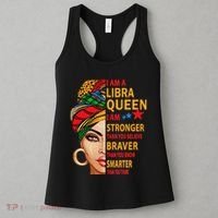 Libra Queen I Am Stronger Birthday Gift For Libra Zodiac Women's Tank Top thumb 3