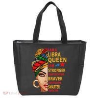 Libra Queen I Am Stronger Birthday Gift For Libra Zodiac Tote Bag thumb 0