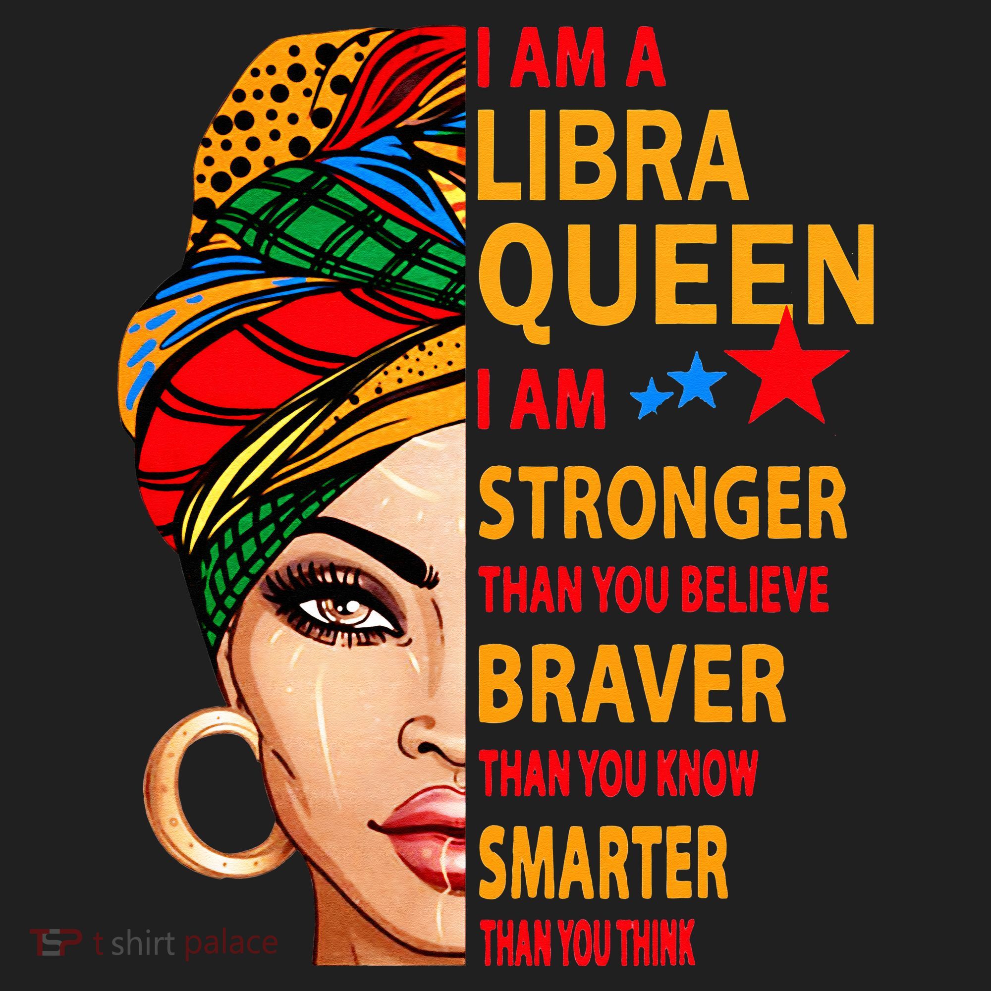 Libra queen I am stronger birthday gift for Libra zodiac Hat