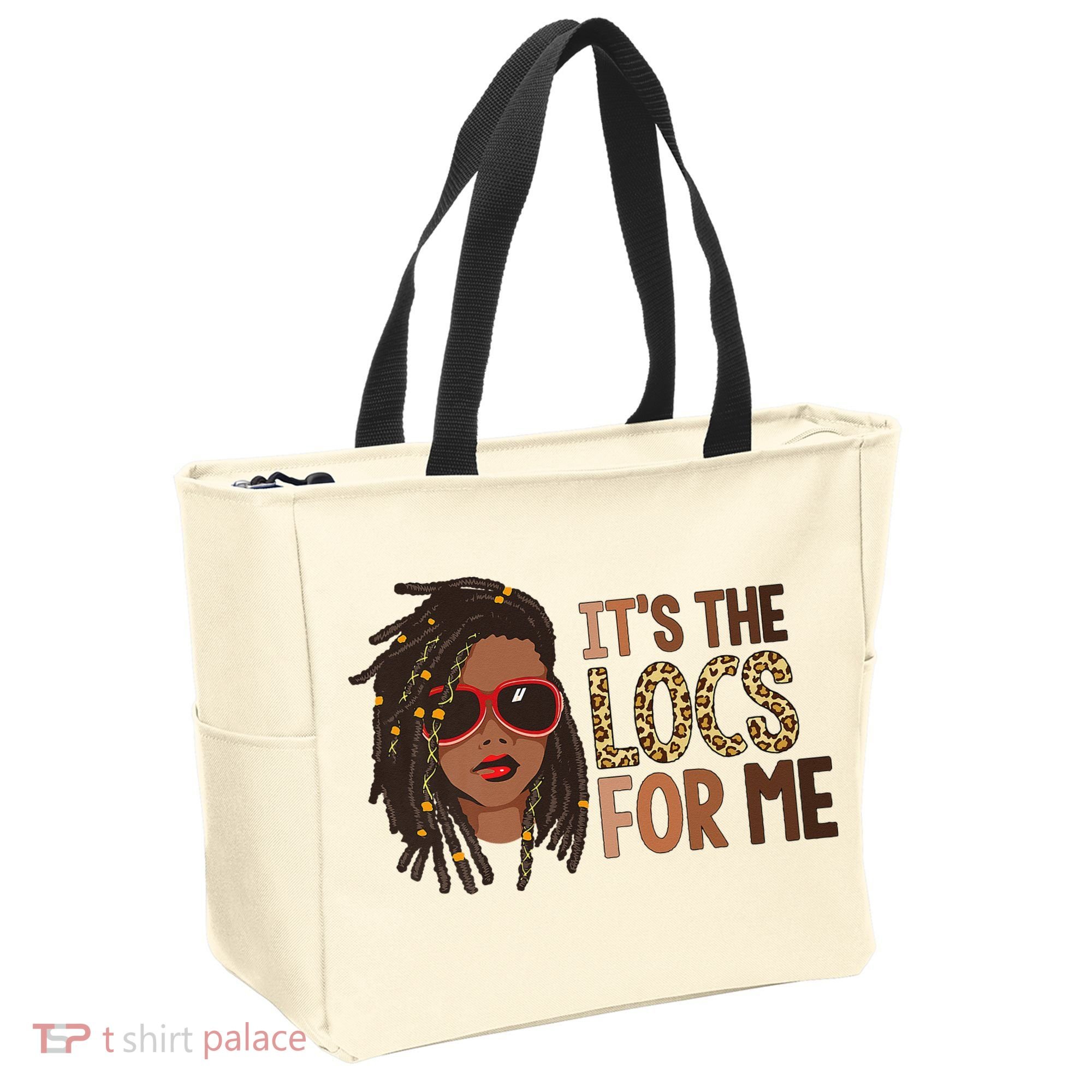 Locs Queen It Is The Locs For Black Woman Juneteenth Tote Bag