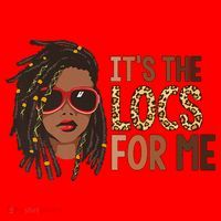 Locs Queen It Is The Locs For Black Woman Juneteenth Santa Hat thumb 1