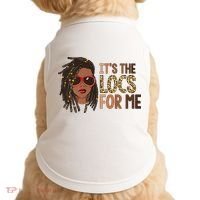 Locs Queen It Is The Locs For Black Woman Juneteenth Doggie Tank thumb 0