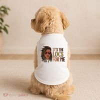 Locs Queen It Is The Locs For Black Woman Juneteenth Doggie Tank thumb 2