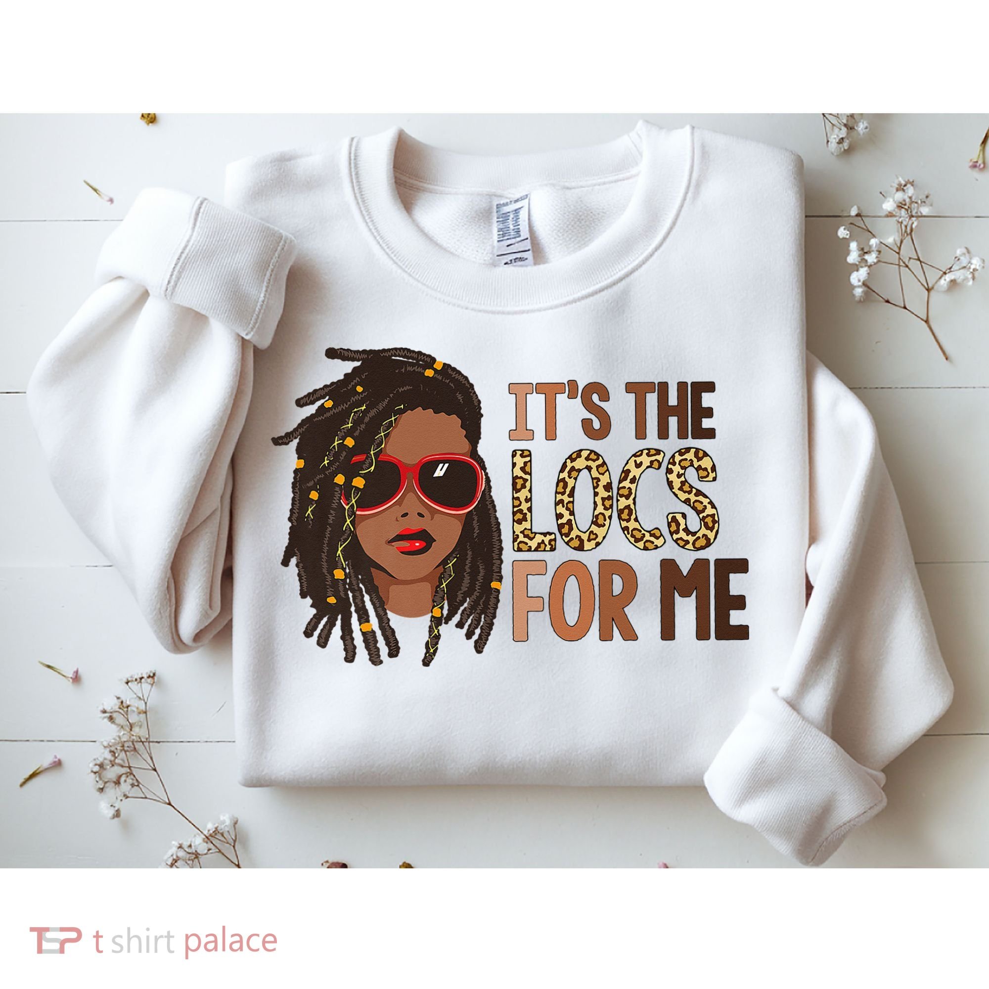 Locs Queen It Is The Locs For Black Woman Juneteenth Sweatshirt