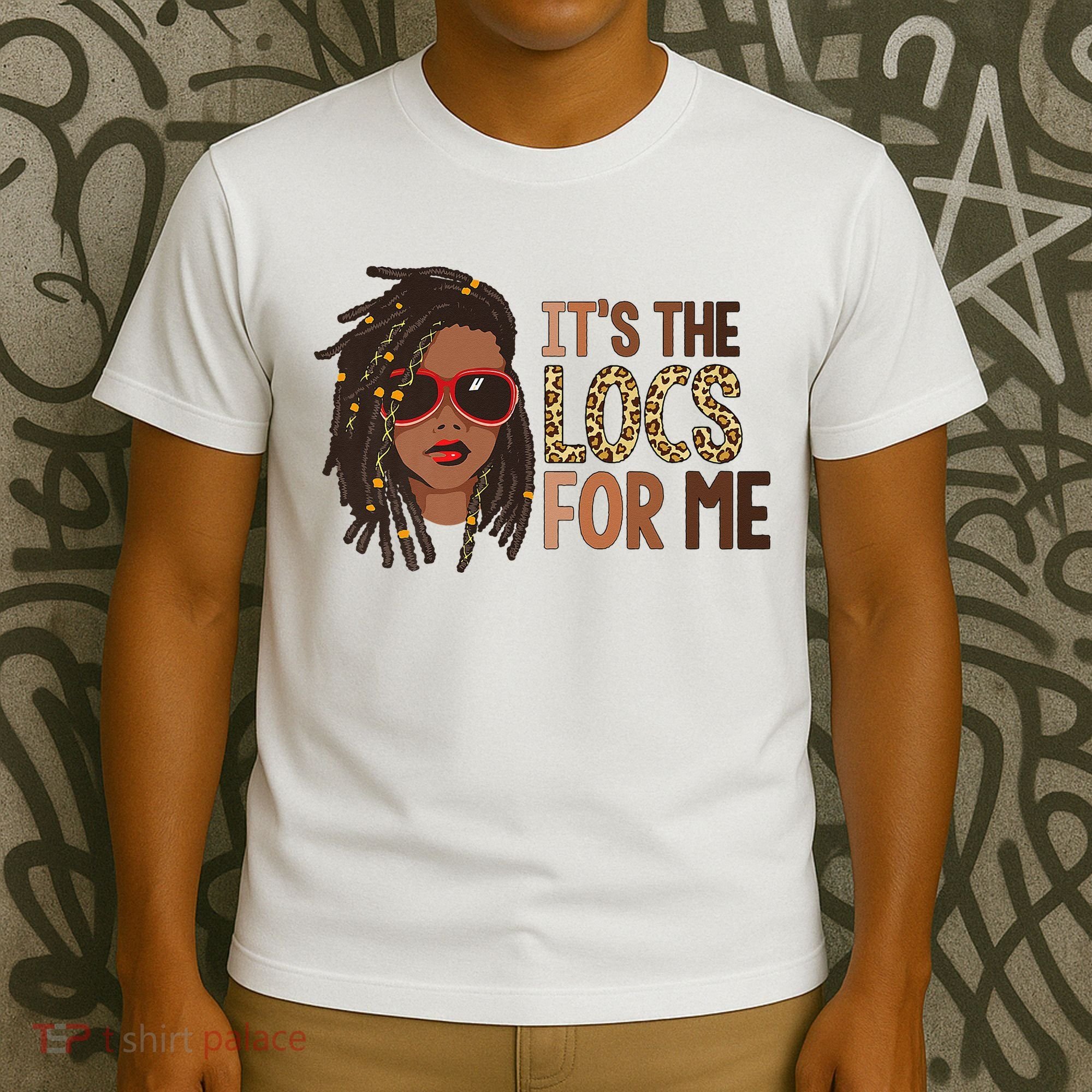 Locs Queen It Is The Locs For Black Woman Juneteenth T-Shirt