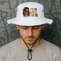 Locs Queen It Is The Locs For Black Woman Juneteenth Bucket Hat thumb 2