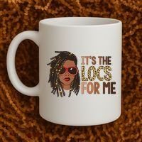 Locs Queen It Is The Locs For Black Woman Juneteenth Coffee Mug thumb 2