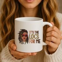 Locs Queen It Is The Locs For Black Woman Juneteenth Coffee Mug thumb 3
